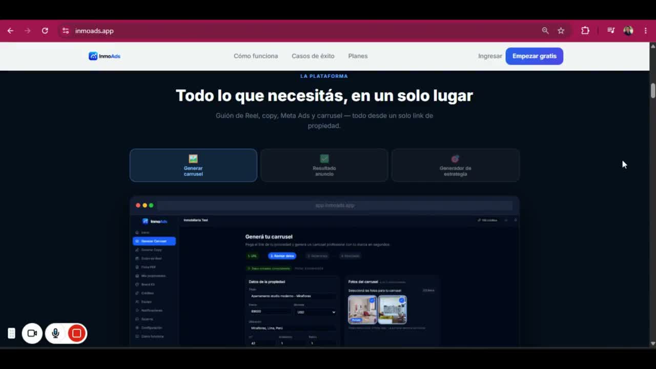 Mirá cómo funciona InmoAds